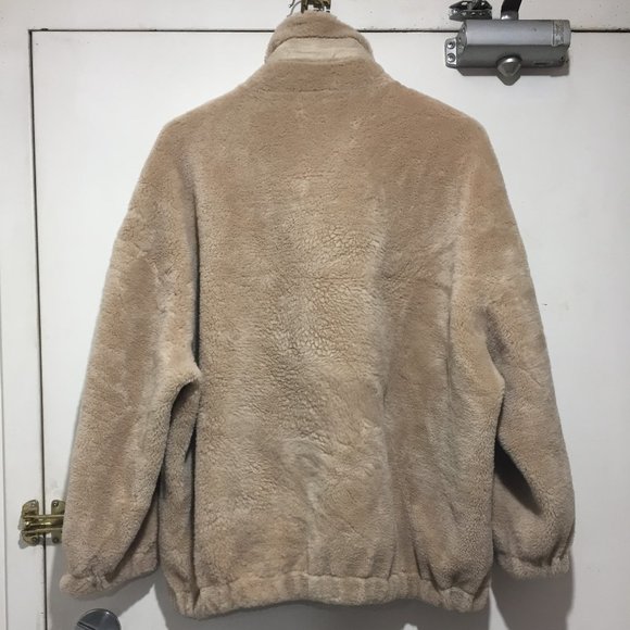 ASM ANNA AUSTRALIAN WOOL OVERSIZED TEDDY JACKETS SIZE M - Picture 5 of 9